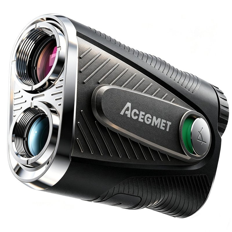 ACEGMET PF2C Golf Rangefinder with Slope, 0.3s Flag Pole Locking Vibration, ±1yd Accuracy, 1100 Yards Rechargeable Laser Range Finder Golf with Magnetic, Golf Accessories for Men