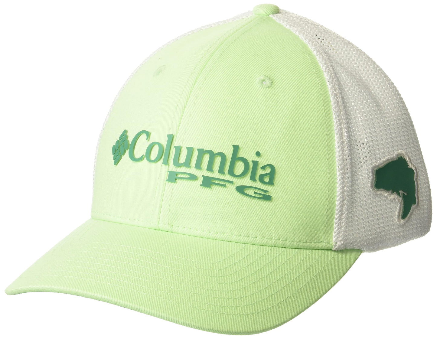 Columbia Unisex PFG Logo Mesh Ball Cap - High, Key West/Circuit, Small/Medium