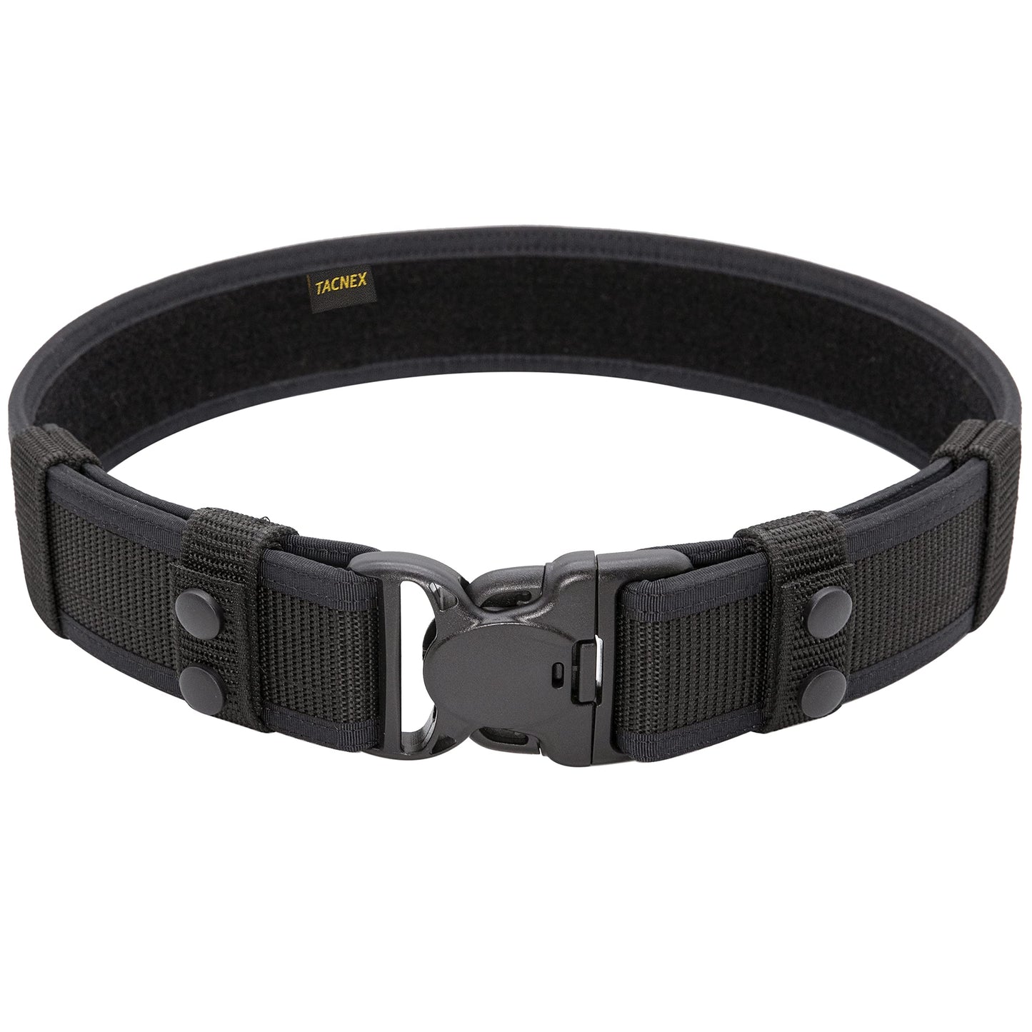 TACNEX Duty Belt 2" Police Law Enforcement Officer Security Nylon Utility Belt with Loop Liner 2 Keepers L