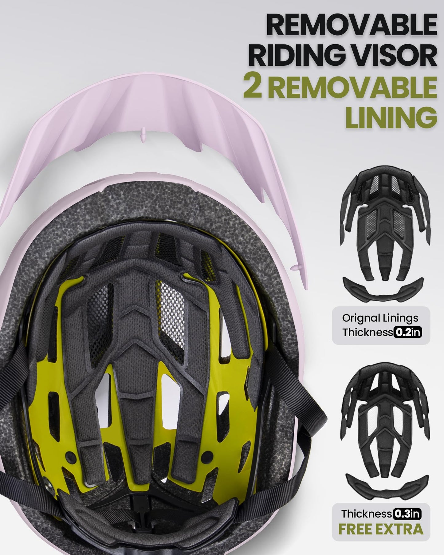 OutdoorMaster MIPS Adult Recreational Cycling Helmet - Misty Sakura,L