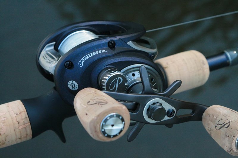 Pflueger President XT Baitcast Fishing Reel - Lightweight Low Profile Design