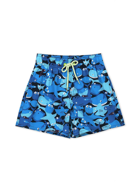 Actleis Boys Swim Trunks Girls Swim Shorts Little Boys Bathing Suit Swimsuit Toddler Boy Swimwear us-al20001 150 Marine Animals