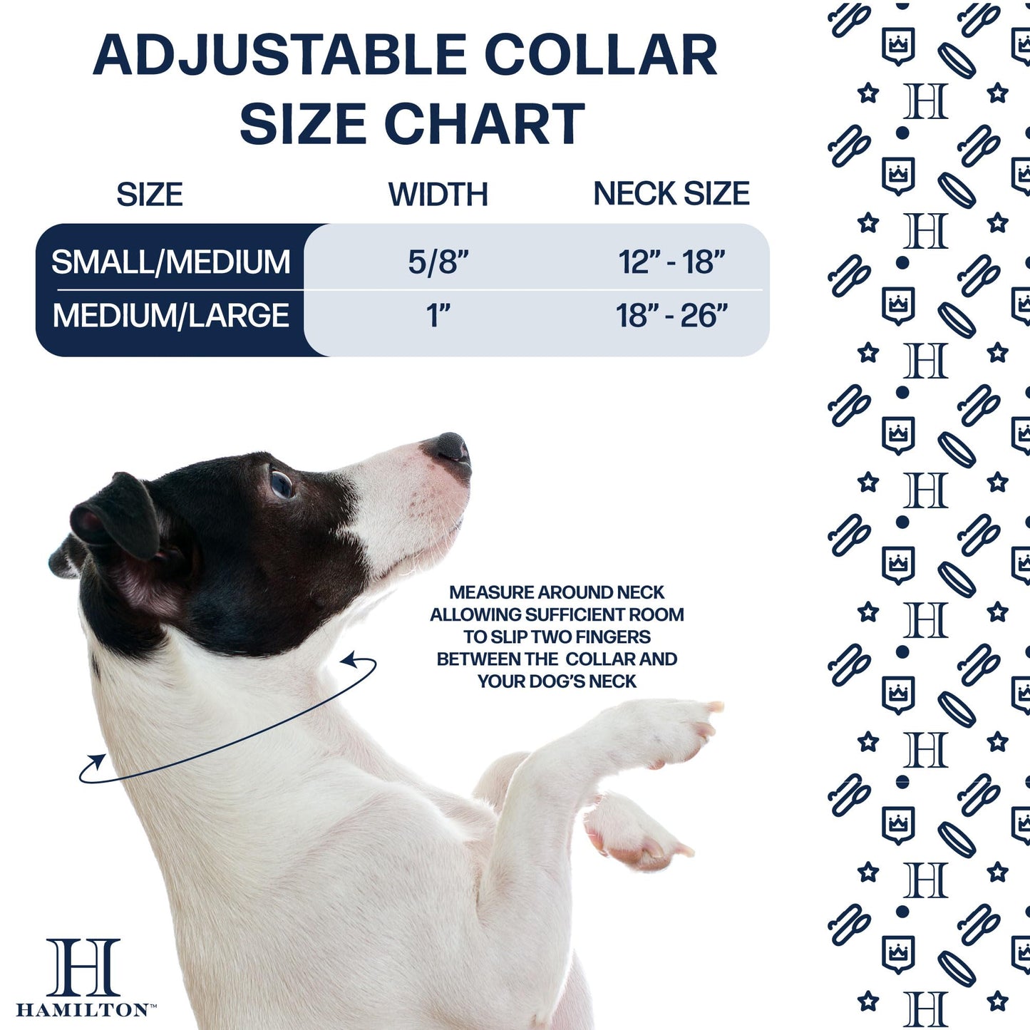 Hamilton Adjustable Waterproof Dog Collar, Orange Camouflage, 5/8" Wide, Small/Medium