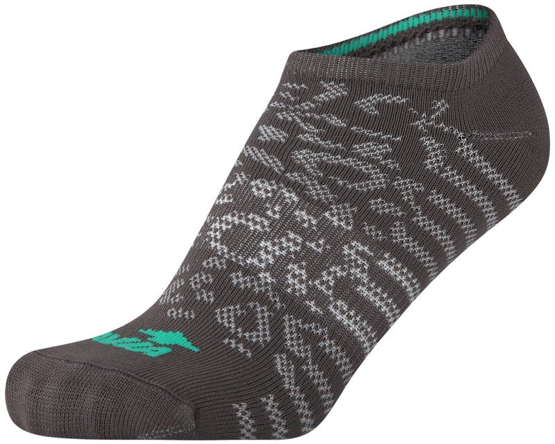 Avia Womens Low Cut Socks - 6 Pack Cushioned Performance Stretch Moisture Wicking Athletic No Show Socks for Women (4-12), Size 4-9, Gray/Black