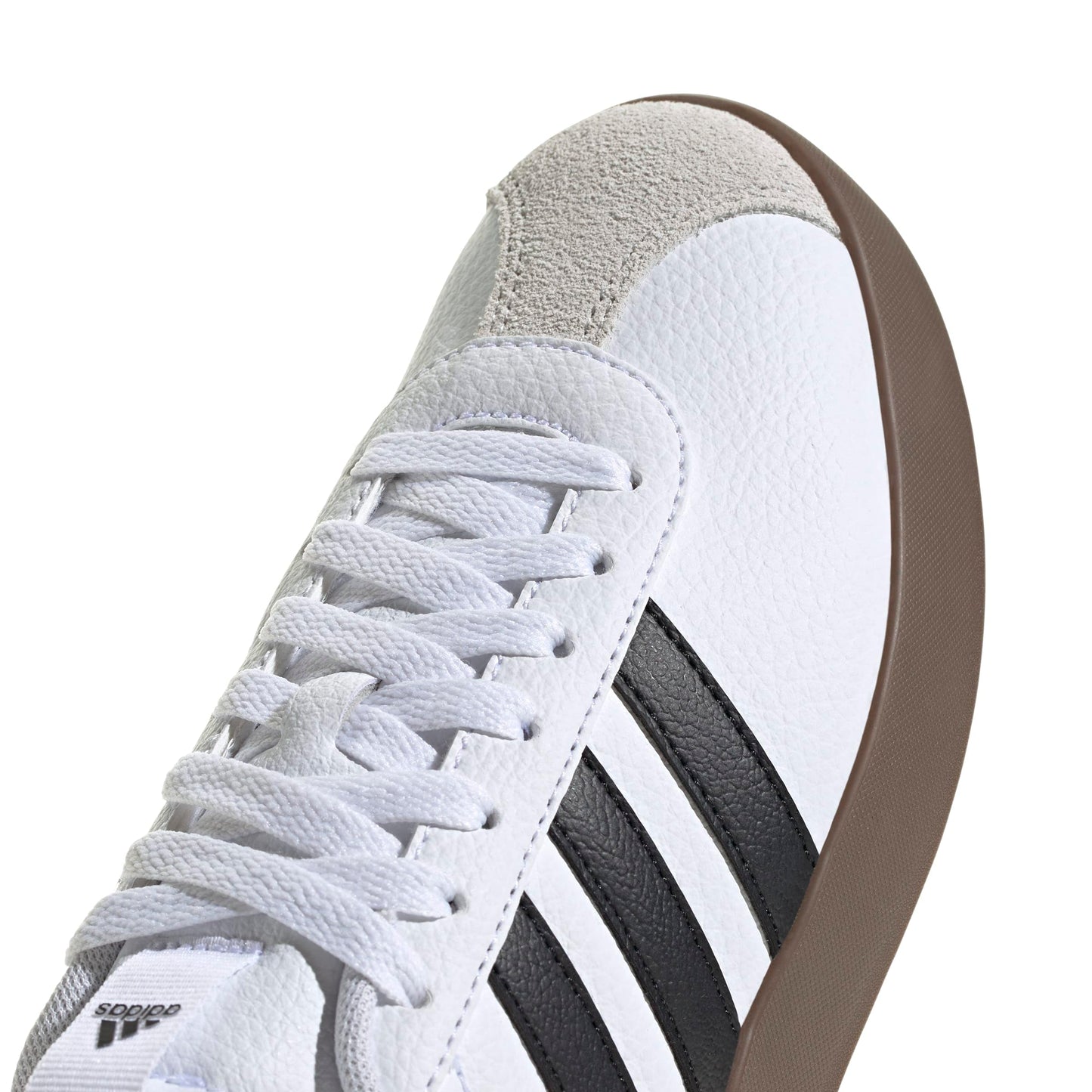 Adidas Women's "VL Court 3.0" Cushioned Casual Court Sneaker (White, 7)