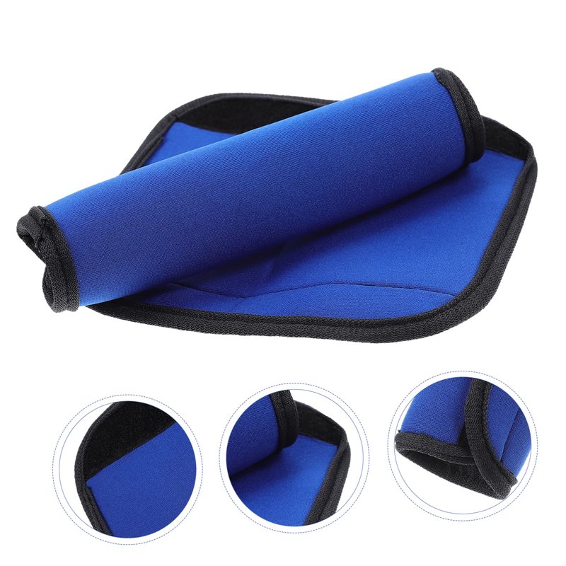 BRIGHTFUFU Barbell Pad 2-Pack Removable Anti-Slip Horizontal Bar Cover Cushion for Weight Lifting Gym Accessories Portable Barbell Protector for Hip Thrusts and Pull-Ups