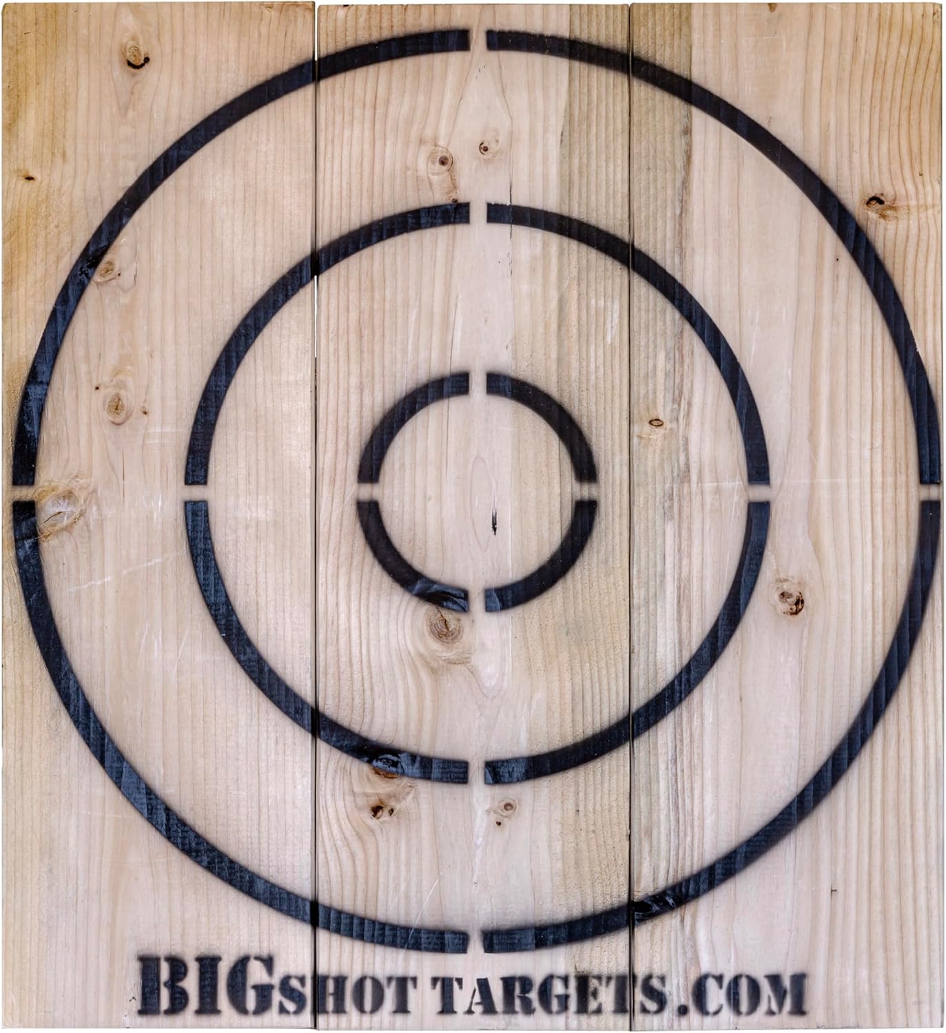 Wooden Axe Throwing Target - Durable Design with Bottle Opener | Perfect for Knives & Light Duty Axes