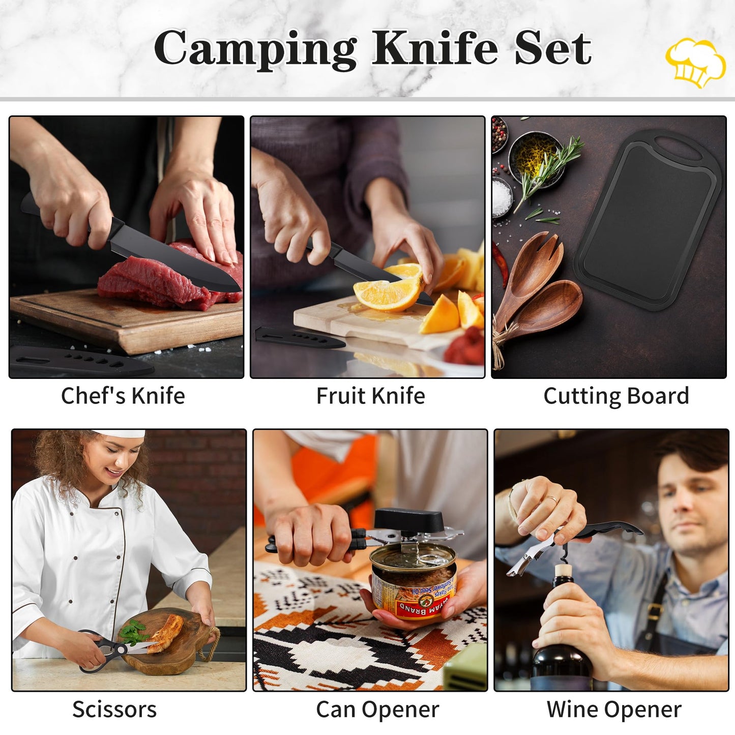 Wesqunie Camping Essentials Cookware Cooking Utensils Set - Portable Camp Kitchen Mess Kit Outdoor Accessories, Stainless Steel & Silicone, Camping Gear Equipment for RV Picnic Grill, 50PCS Green