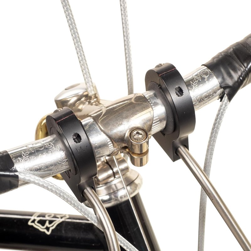 Bagman Bar Rack for Bicycles, Support for Front Panniers and Baskets, High Stability, Easy Installation