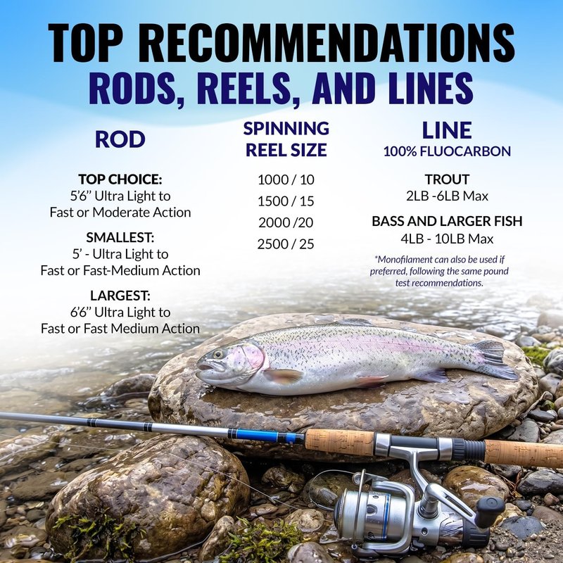 RoxStar Fly Strikers - Versatile Fishing Spinner for Trout, Bass & Steelhead - Hand-Tied in The USA