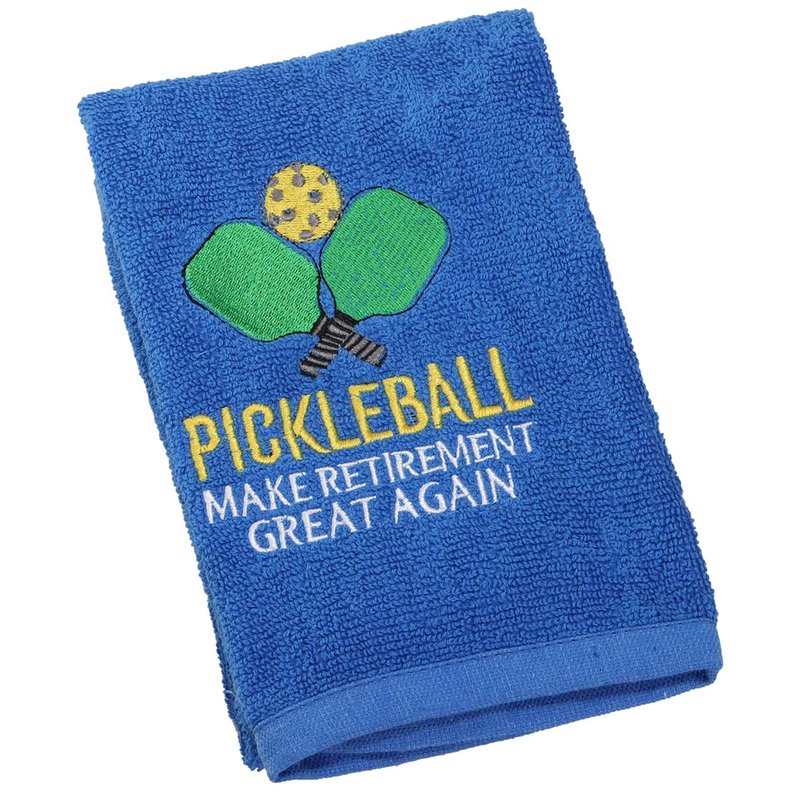 Retirement Gift Pickleball Towel Pickleball Make Retirement Great Again Embroidered Towel Gift for Pickleball Lover (Pickleball Make Retirement Great Again)