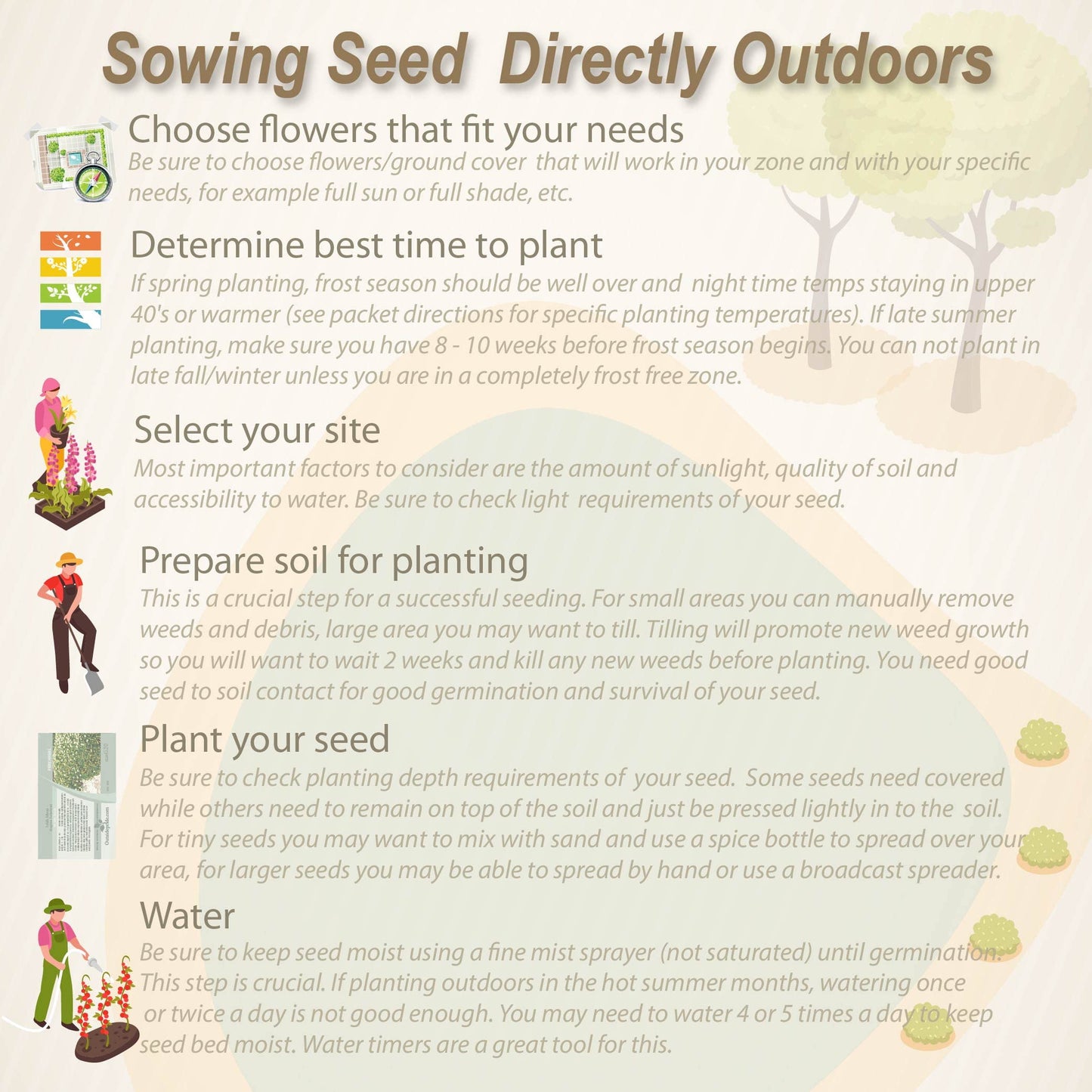 Outsidepride Annual Sun Wild Flower Seed Mix - 1 lb Premium Blend of Annual Wildflower Seeds for Sunny Locations, Vibrant & Easy-to-Grow, Attracts Pollinators, Ideal for Home Gardens & Floral Displays