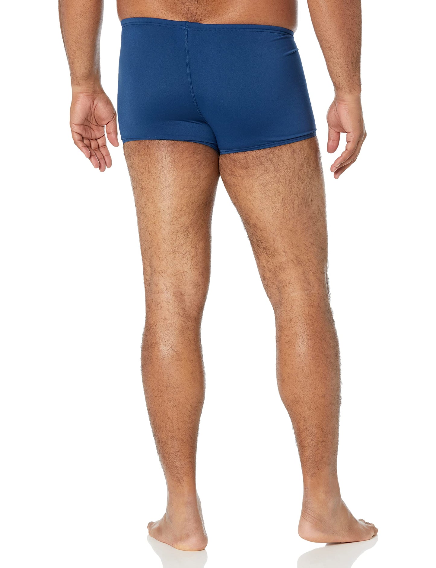 Speedo Men's Swimsuit Square Leg Endurance+ Solid Navy