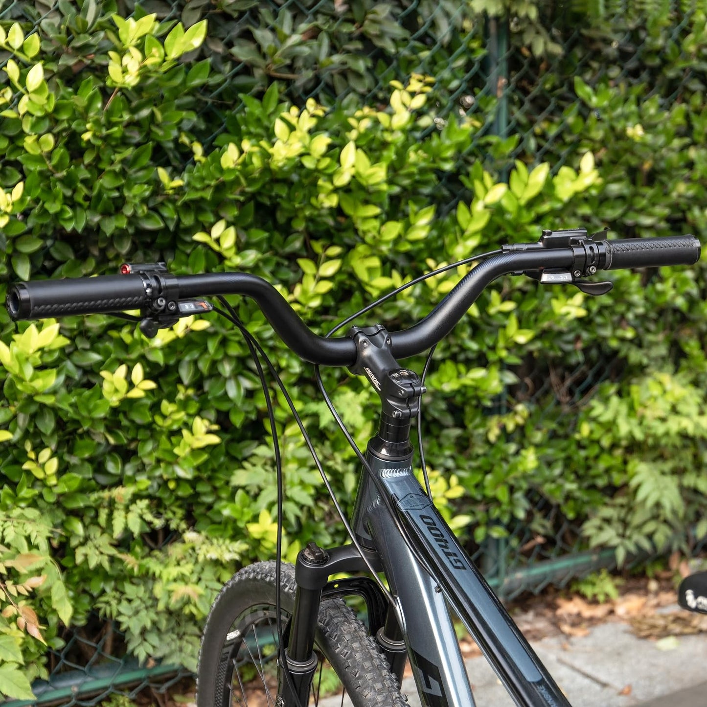 31.8 Bike Handlebar - 25mm, 55mm, 70mm, 90mm,120mm Riser Handlebar - 780mm Aluminium Alloy Mountain Bike Bicycle Handlebars (90mm Rise)