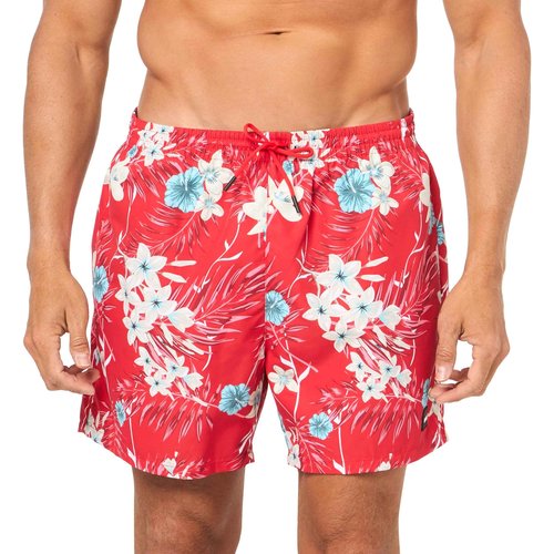 BOSS Piranha Swim Trunks Lava Red