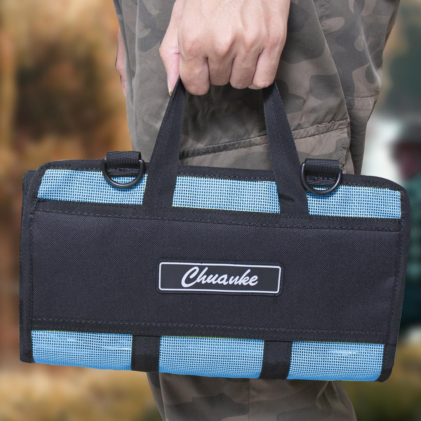 Fishing Lure Bag - 6 Pocket PVC Tackle Box for Durable Protection | Ideal for Trolling and Storage