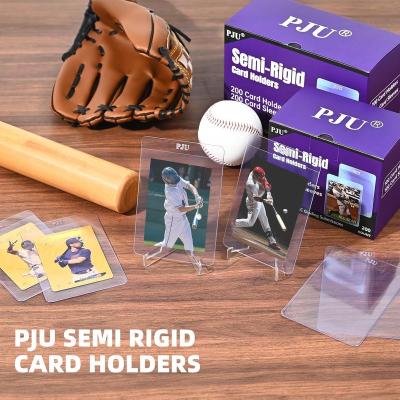 500ct Semi-Rigid Card Holders & Sleeves | Protect PSA, SGC, BGS Graded Cards