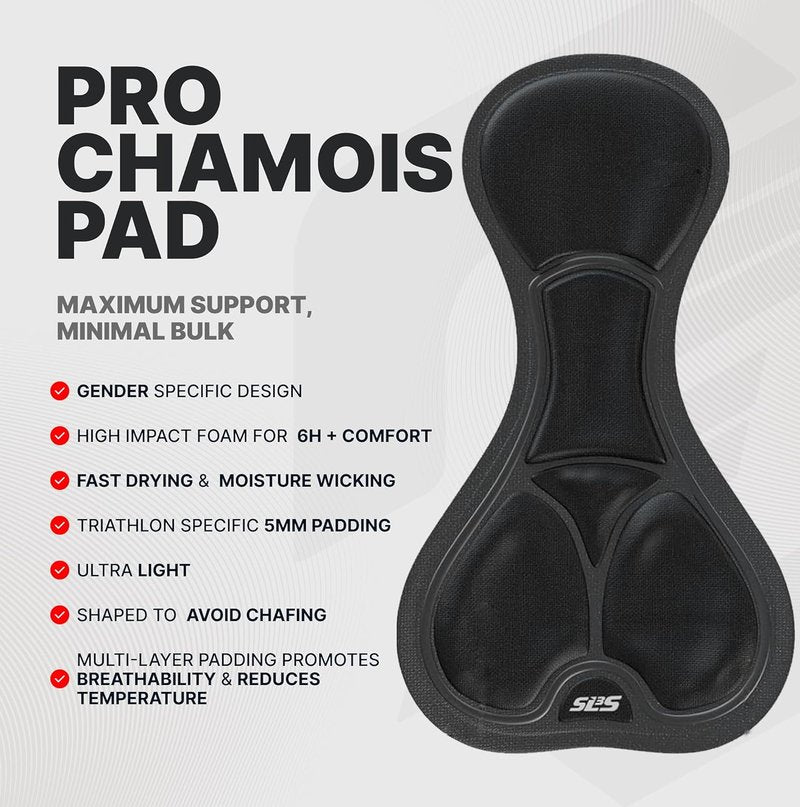 Men's Aerodynamic Triathlon Suit - Lightweight Sleeved Trisuit with Premium FX Fabrics | 2 Pockets