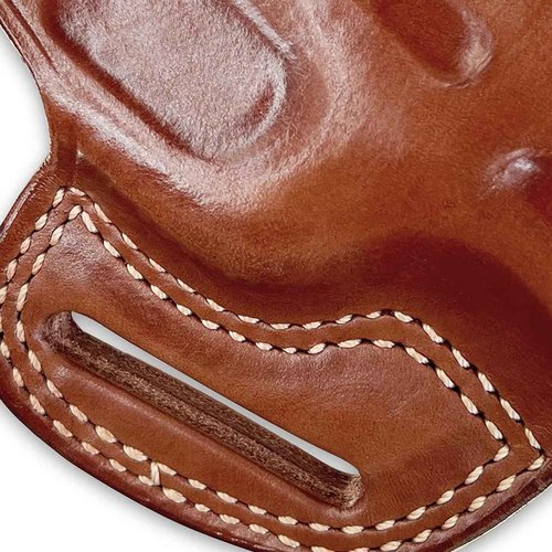 Premium The Ultimate Leather Pancake OWB Belt Holster Open Top Fits Taurus G3c 9mm Compact 3.20’’ BBL, Right Hand Draw, Brown Color #1565#