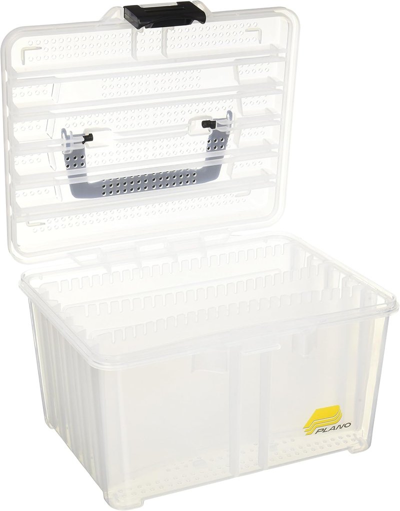 Plano Hydro-Flo Hanging Bait Stowaway - Clear Storage Solution for Fishing Gear | One Size