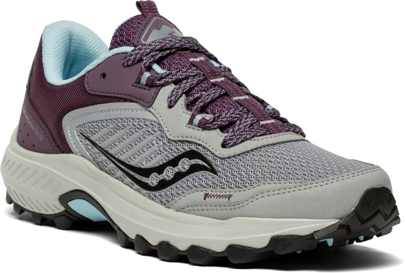 Saucony Women's Excursion TR15 Shoes, Pl Alloy/Mauve, 7.5 M