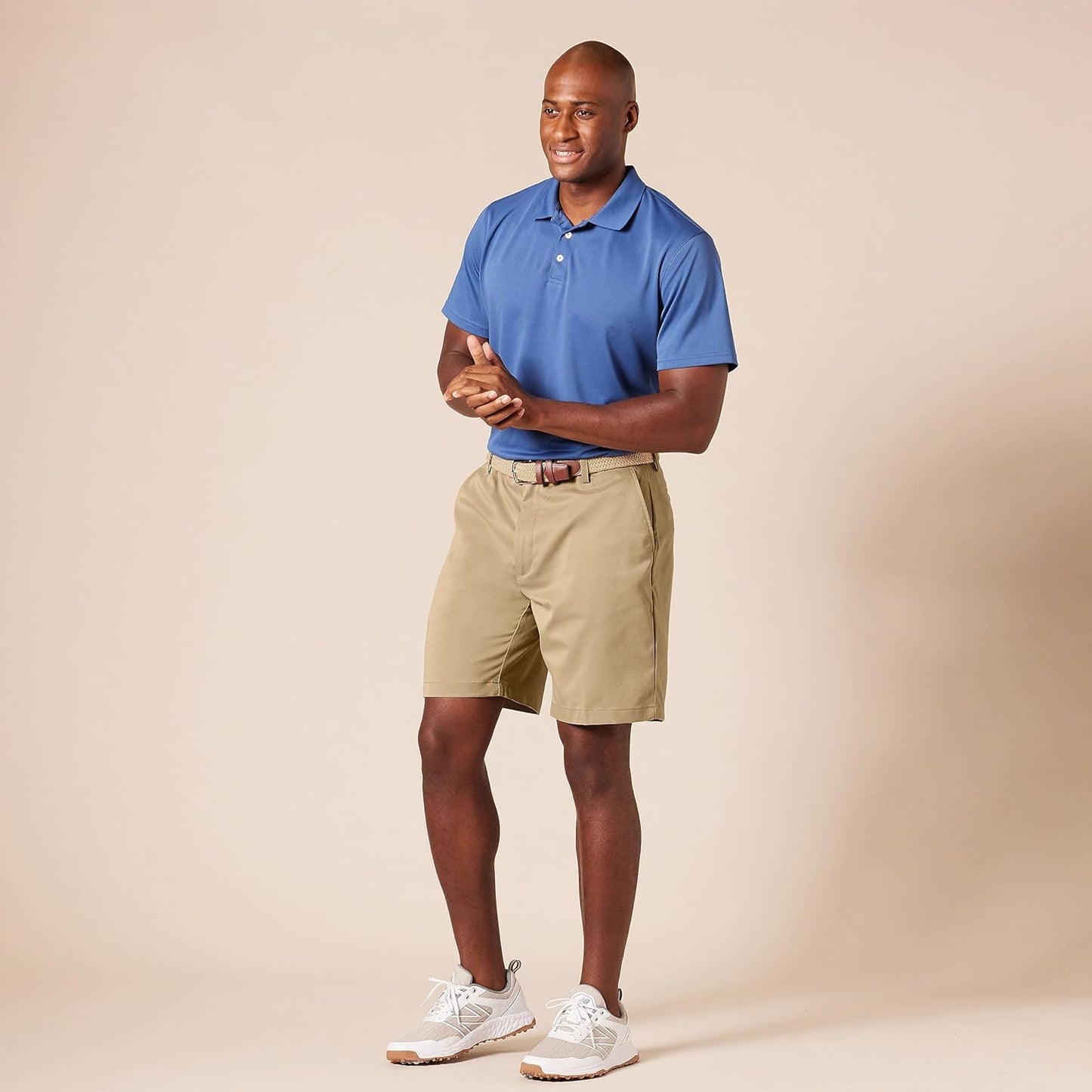 Men's Classic-Fit Stretch Golf Shorts - Moisture-Wicking Fabric | Active Waistband, Multiple Colors Available