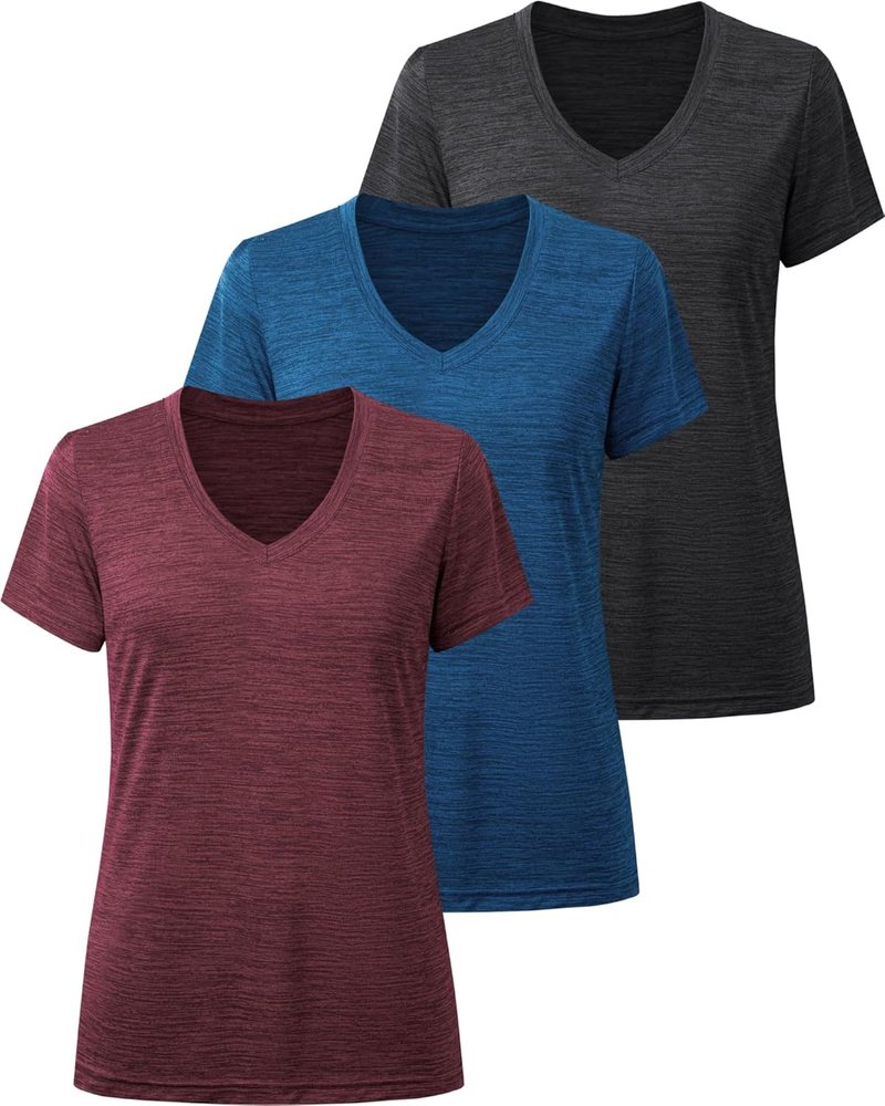 Workout Shirts for Women - Moisture-Wicking Quick-Dry Athletic Gym T-Shirts | Performance Fit