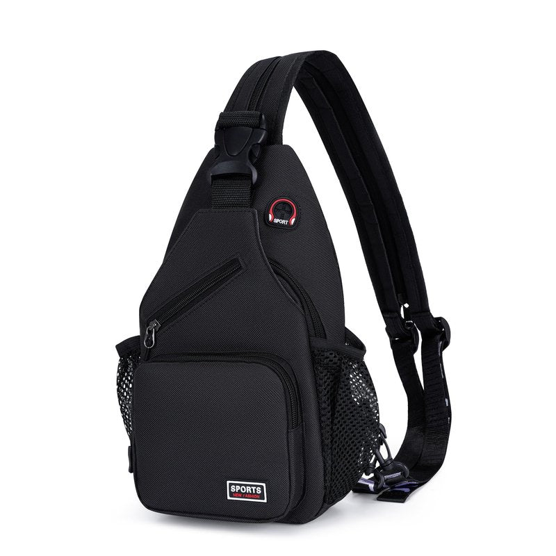 O-TBOST Crossbody Sling Bag Sling Bags for Women men Lightweight Durable Travel Hiking daypack for Daily Use (white, Small)