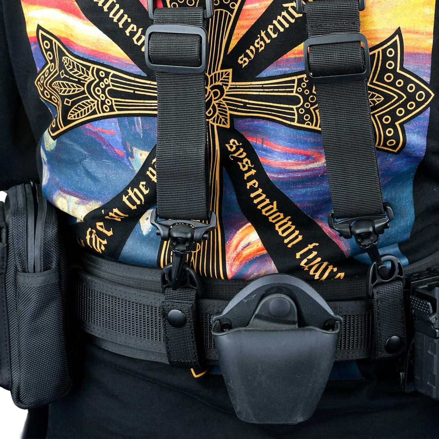 Nylon Duty Belt Keeper - Tactical Gear Snap Belt Loop for 2.25-Inch Belts | Outdoor Use