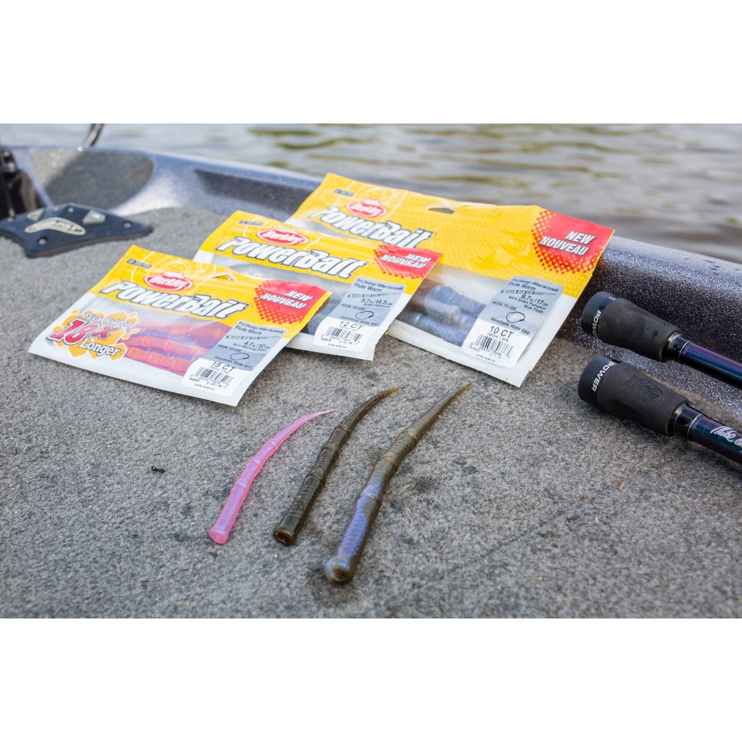 PowerBait Flute Worm - PBFW4.7-BBF