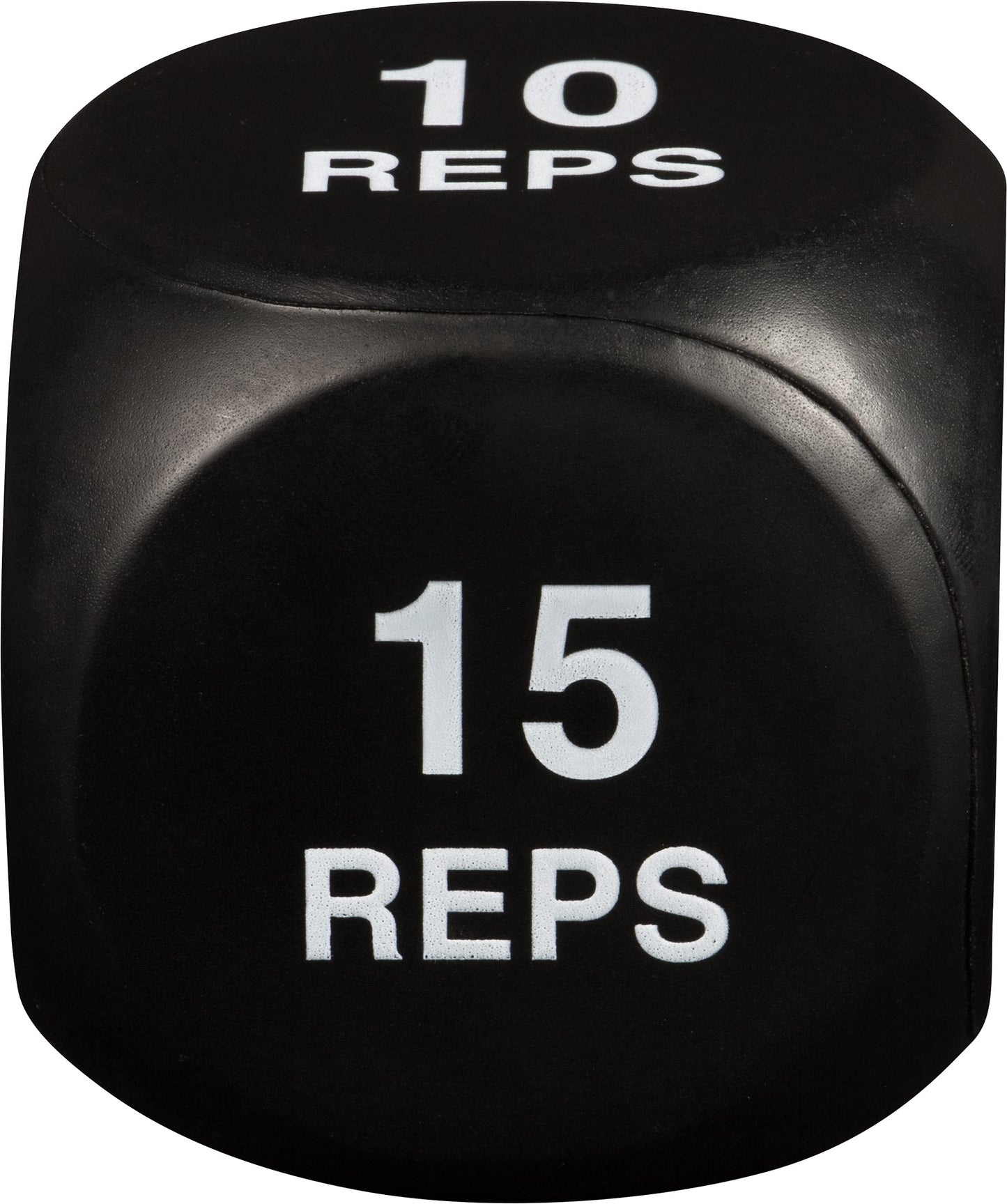 Exercise Dice - Fitness Workout Gear for Home Gym. PE Equipment and Accessories, Personal Trainer Work Out Game Supplies for Adults (White (Intermediate))