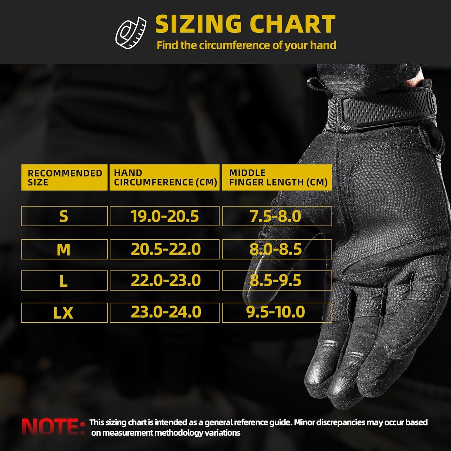 Touchscreen Full Finger Gloves for Men - Padded Outdoor Winter Gloves | Green