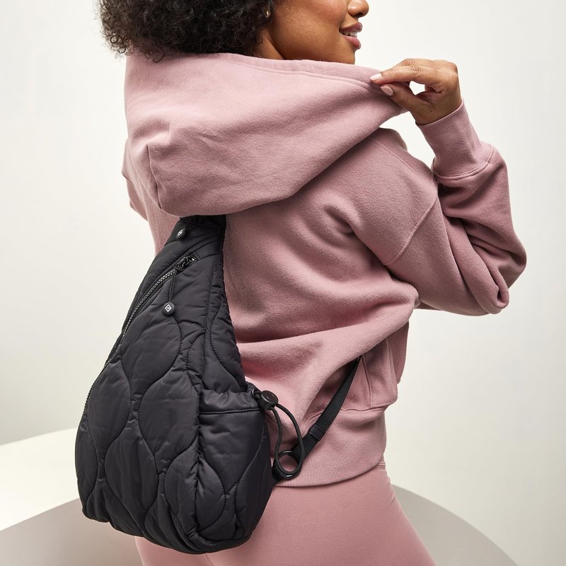 Featherweight Sling Backpack, Artist's Garden Purple, One Size