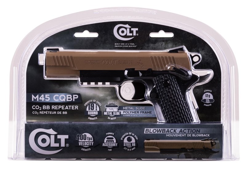 Colt 2254045 M45 CQBP - DEB - Metal Slide Air Pistol .177 BB