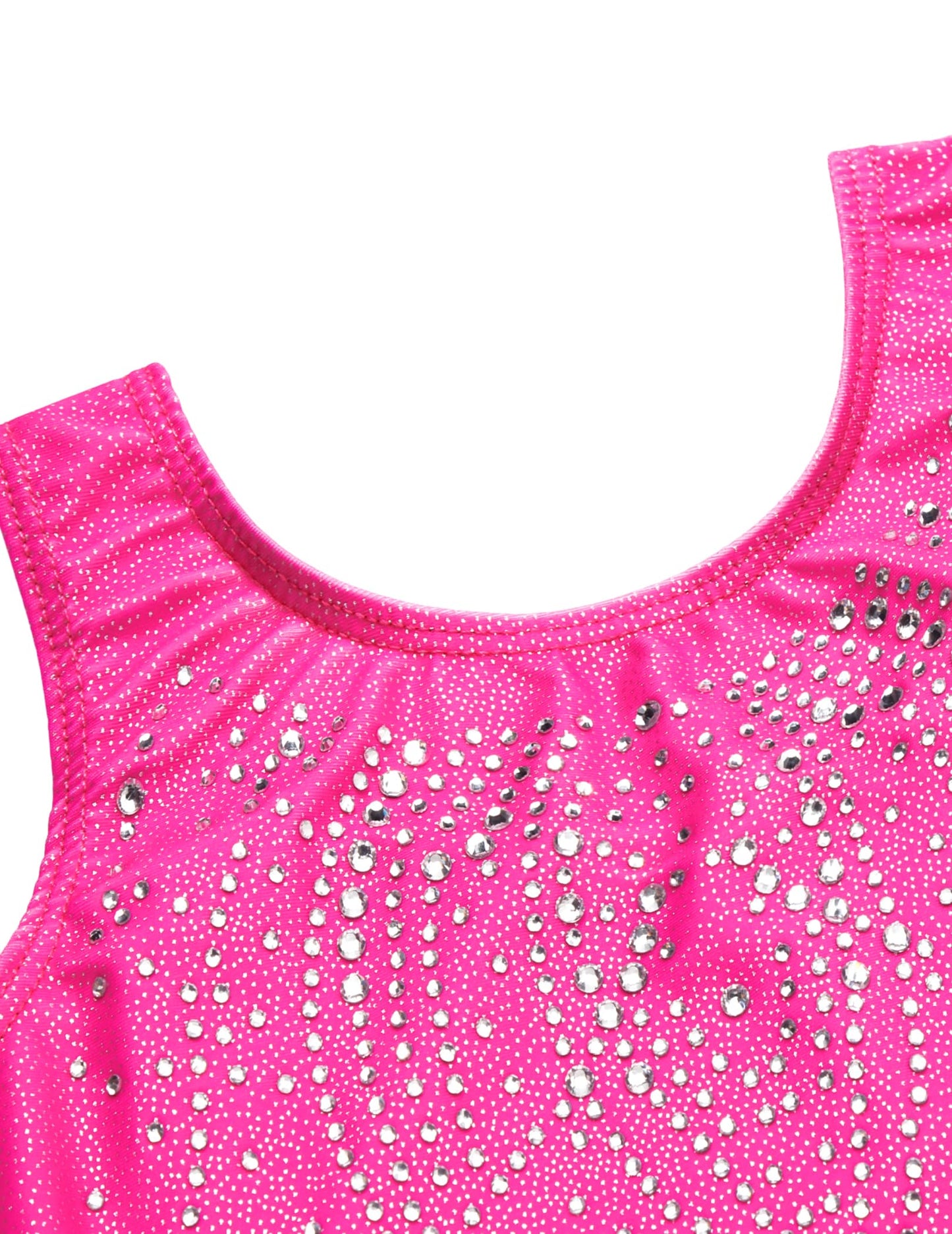 Zaclotre Kid Girls Gymnastic Leotard Sparkly Shiny Diamond Ballet Dance One Piece Outfit