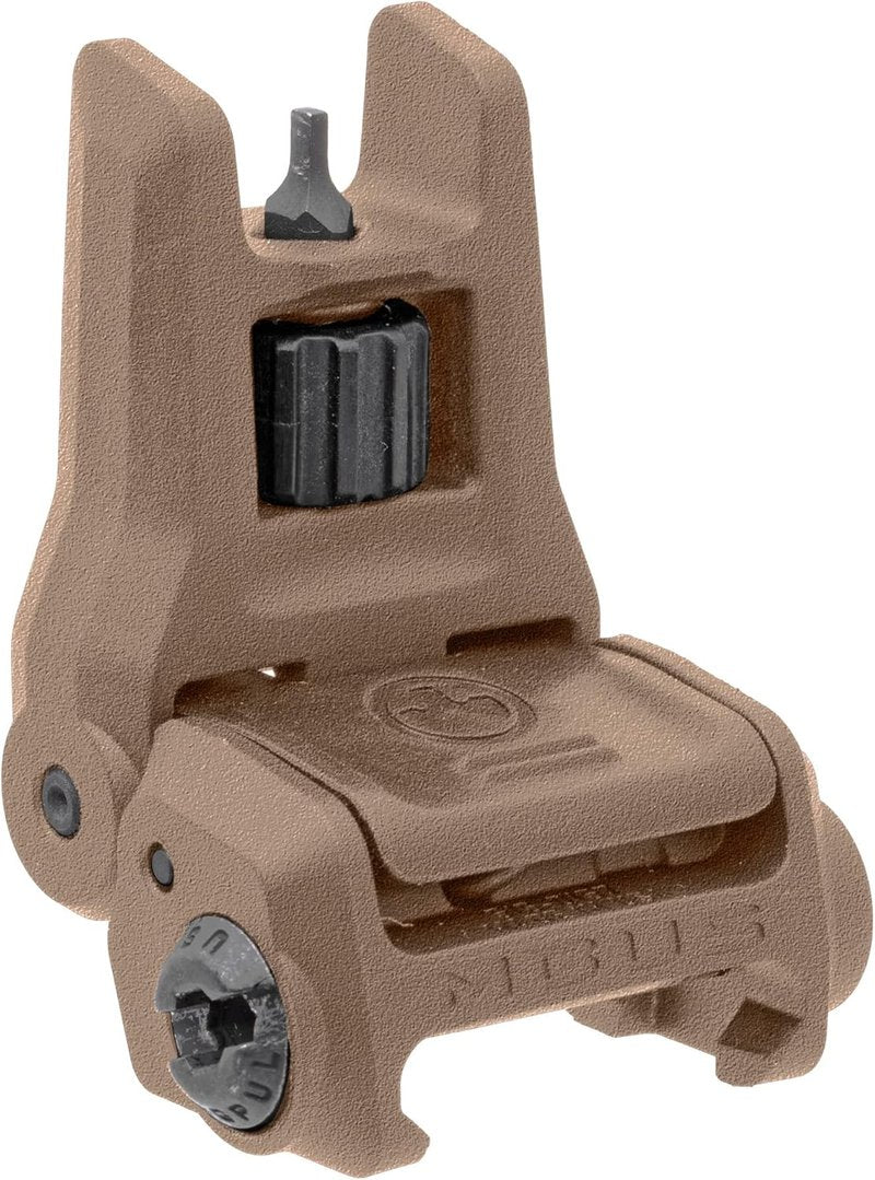 Magpul MBUS 3 Front & Rear Sight Set - FDE Tactical Sights | Durable & Lightweight
