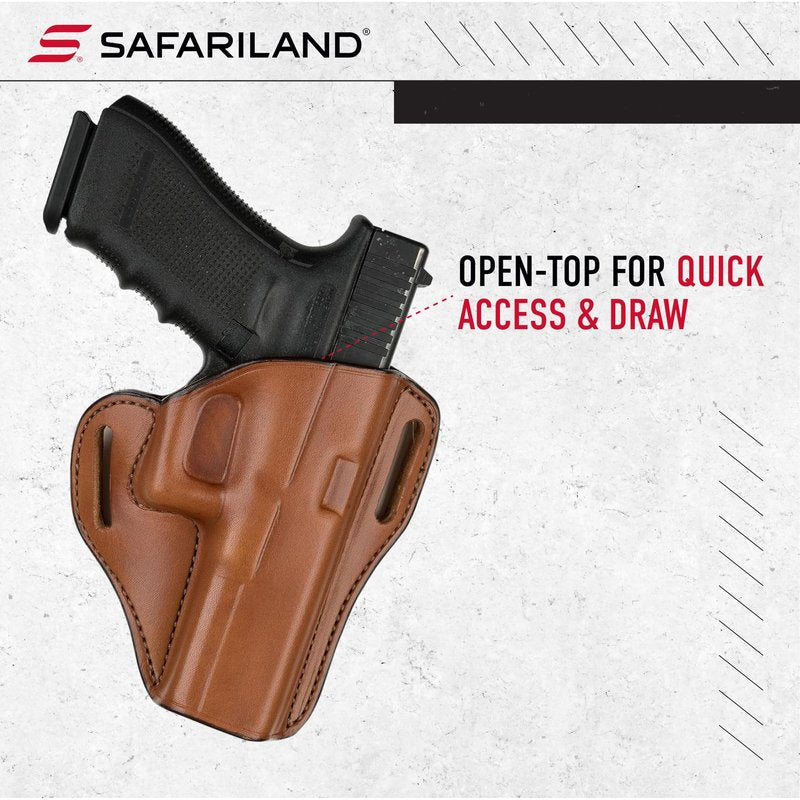 Bianchi Model 57 Remedy Holster Fits S&W 36, 640 And Similar 2 Inch J Frame Models(Tan, Right Hand)