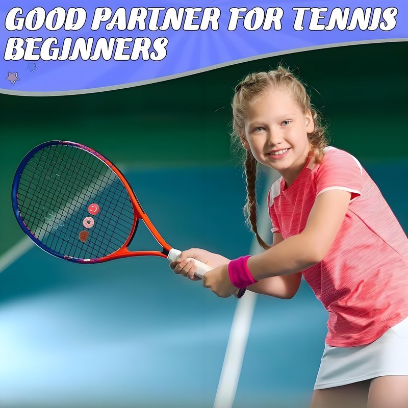 Kryoflare Tennis Racket Vibration Dampener, Pink Strawberry Design, Silicone Shock Absorber, Cartoon Shape Tennis Racquet Shock Absorbers Tennis Racket Tennis Racket for Racquetball