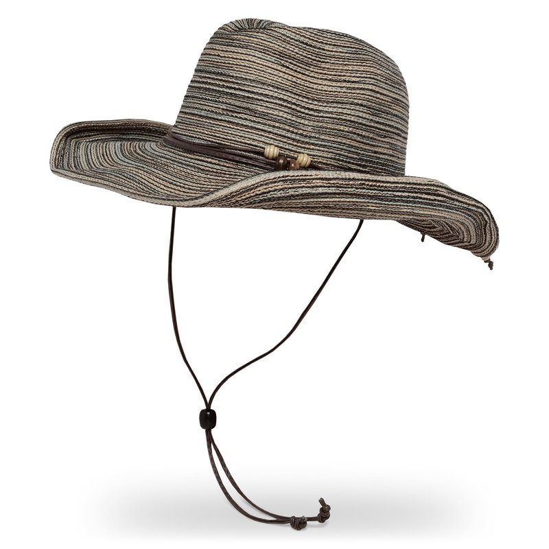 Sunday Afternoons Sunset Hat - Women’s UPF 50+ Shapeable Brim Cowgirl Sun Hat with Western Style, Adjustable Fit, and Breathable Design for Outdoor Adventure or Travel, Pepper Old Version, M