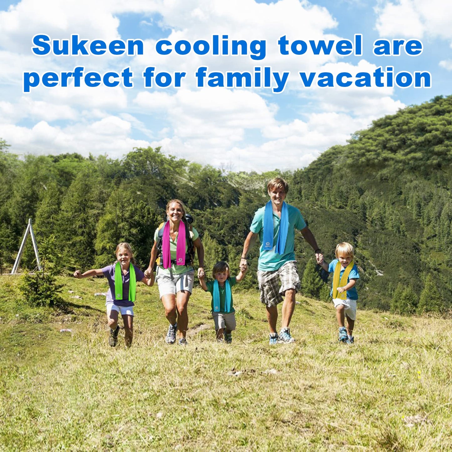 Sukeen Cooling Towel 30 Pack (40"x12") Ice Towel,Bulk Breathable Chilly Twoles,Microfiber Towel for Neck Face for Yoga,Sport,Running,Gym,Workout,Camping,Fitness,Travel & More Activities