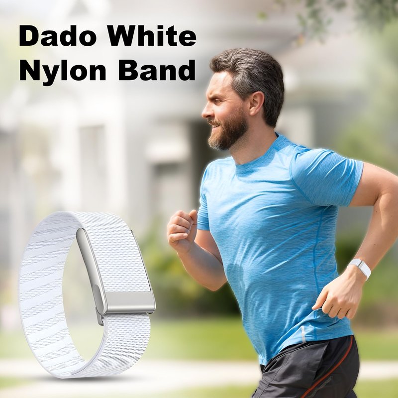 DADO Multi-Pack Wrist Bands Compatible with Whoop 5.0, Peak, One & Life MG – Hydroknit Nylon, Sport Silicone, Premium Nylon – Replacement Straps with Hook, Clasp, Quick Link Slider (Modern)