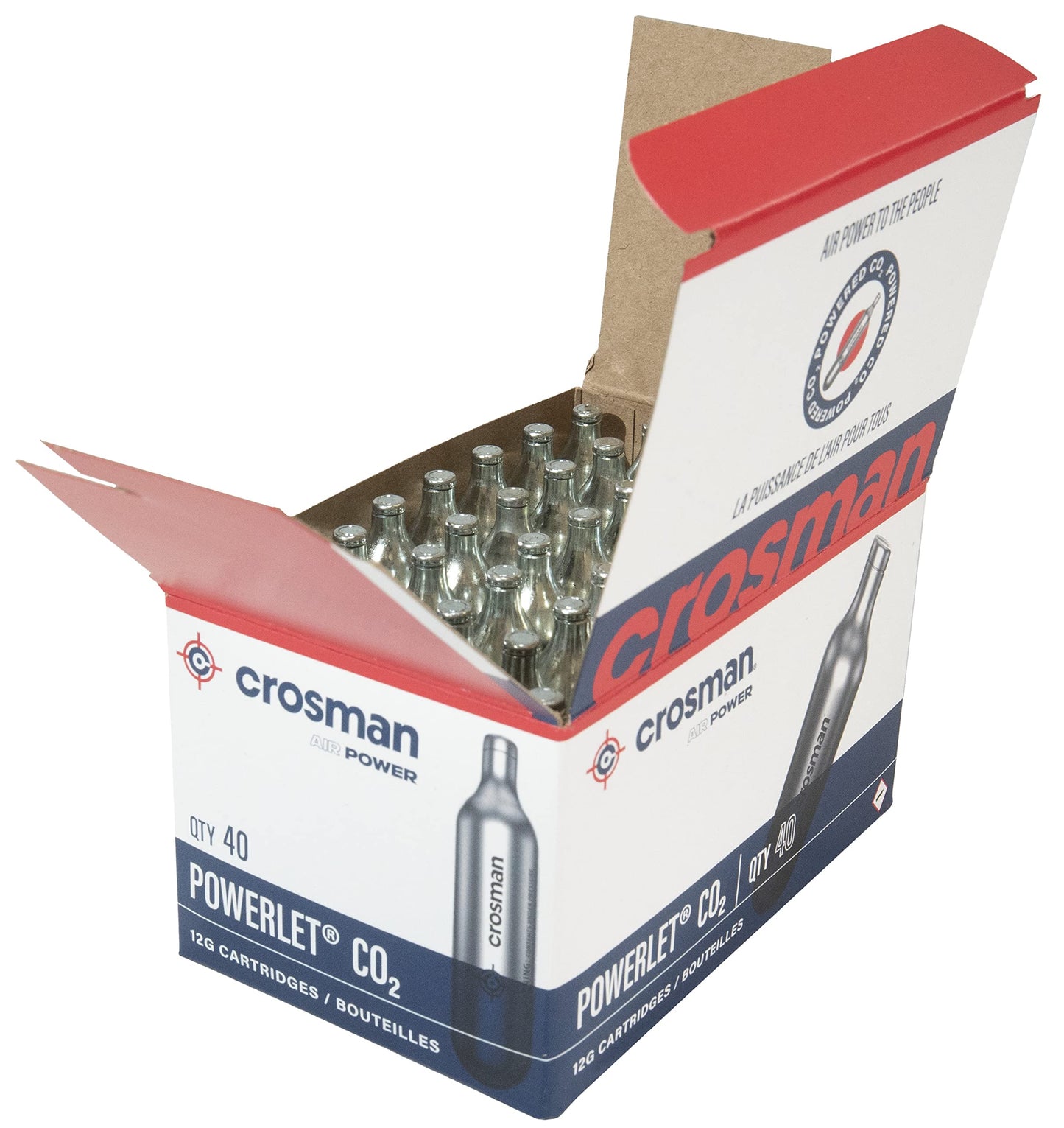 Daisy Powerline 426 Air Pistol and Crosman 40-Count 12-Gram CO2 Cartridges Bundle