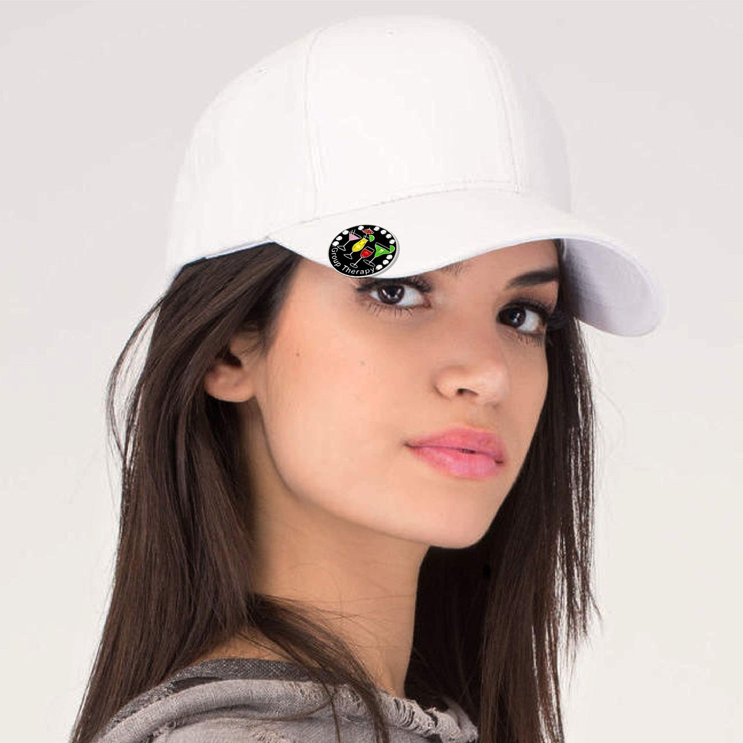 Navika Group Therapy Swarovski Crystal Ball Marker with Hat Clip Black, red, yellow, pink, green