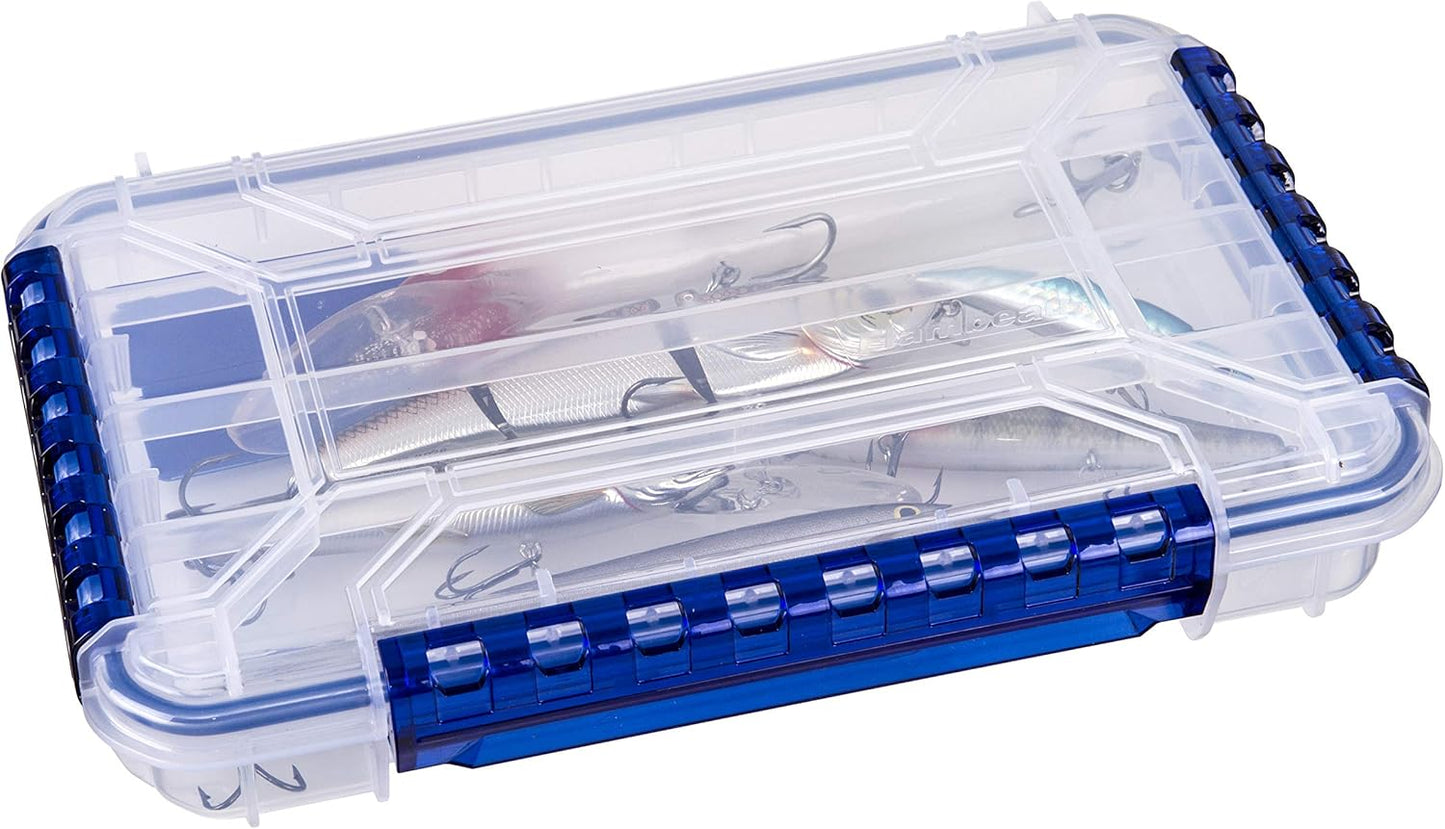 Flambeau Outdoors Waterproof Tuff Tainer Fishing Tackle Box - Anti-Rust Storage Solution | 9" Open Core