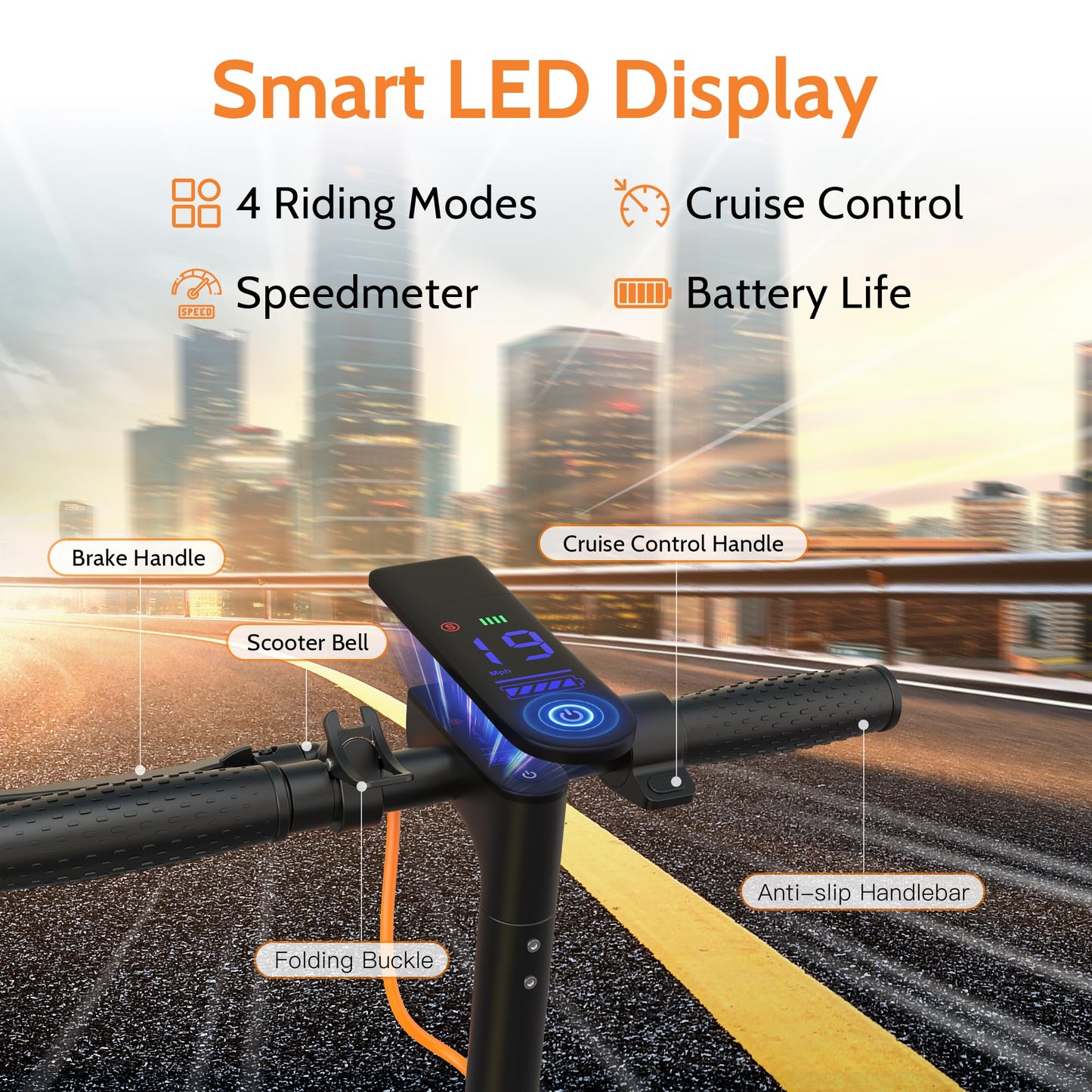 MAXSHOT Electric Scooter for Adults, 8.5/10/14" Tires, 19/22Mph, 350W/500W Motor, 21-28 Miles Range, Folding E-Scooter with Dual Suspension,APP(V1/SPRO/MAX/PRO/X1/X1PRO/PR)