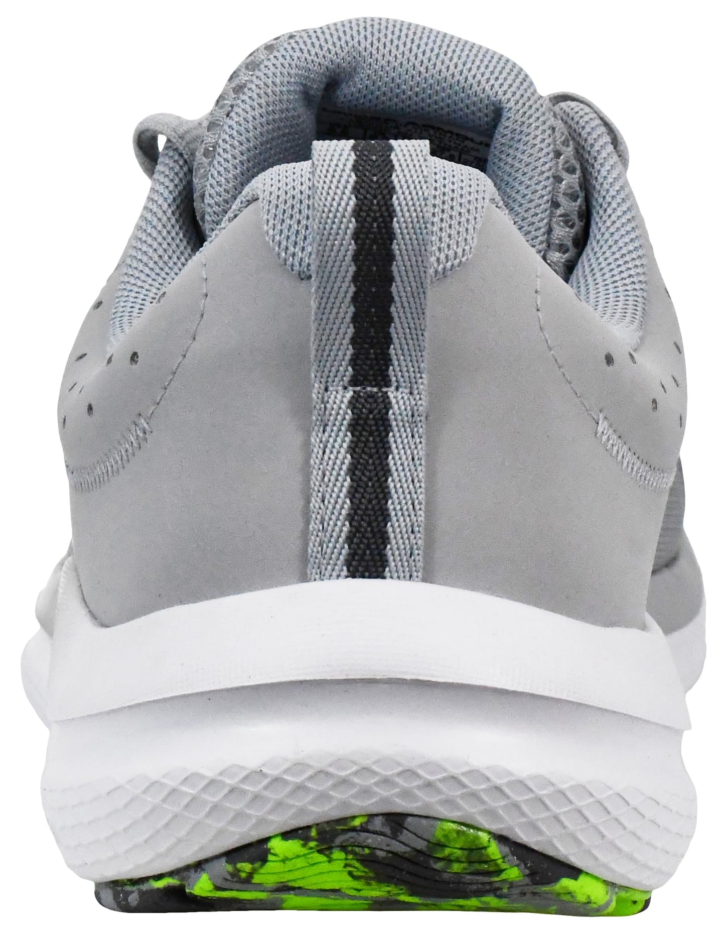 Under Armour Men's Charged Assert 10 Shoes, (011) Mod Gray/Mod Gray/Hyper Green, 11.5