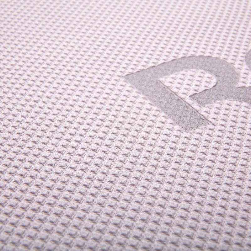 Reebok Double-Sided Yoga Mat - Lightweight, Compact, Rollable, and Cushioned Supportive Workout Mat for Yoga, Pilates, and General Exercise - Non Slip Base with Reversible Design - 6mm, Purple