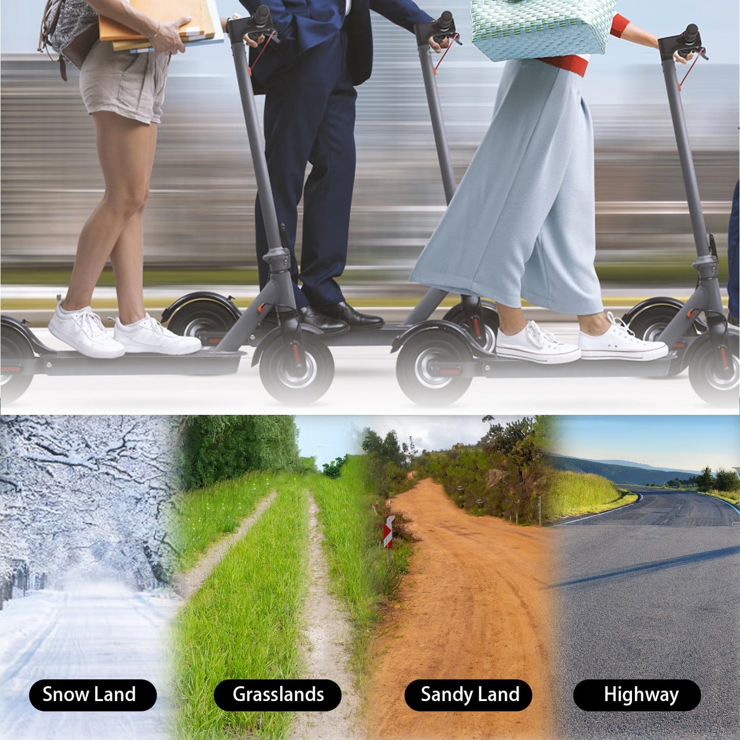 50/75-6.1 scooter tire Replacement, 8.5 Inch Tire and Tube Set,8 1/2×2 Tire and Inner Tubes, for Gotrax Gxl V2/Xiaomi M365/Pro/1S Electric Scooter [Non-Slip] [Shockproof]