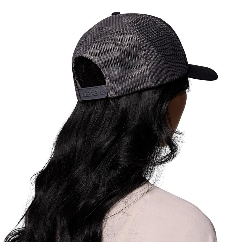 Columbia Unisex Mesh Snap Back, Black/Sisters, One Size