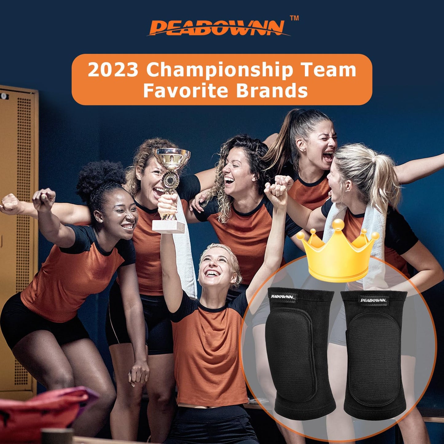 Peabownn Volleyball Elbow Pads Youth 2XS-XL - Kids Teens Elbow Protector with Thicken Sponge Breathable Padding Volleyball Dancing Skating Football arm pads BLACK-S